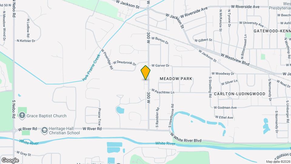 201 S Morrison Rd Map and Location Details