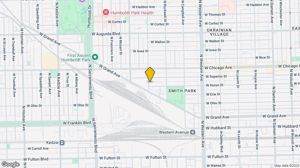 2658 W Huron St Map and Location Details