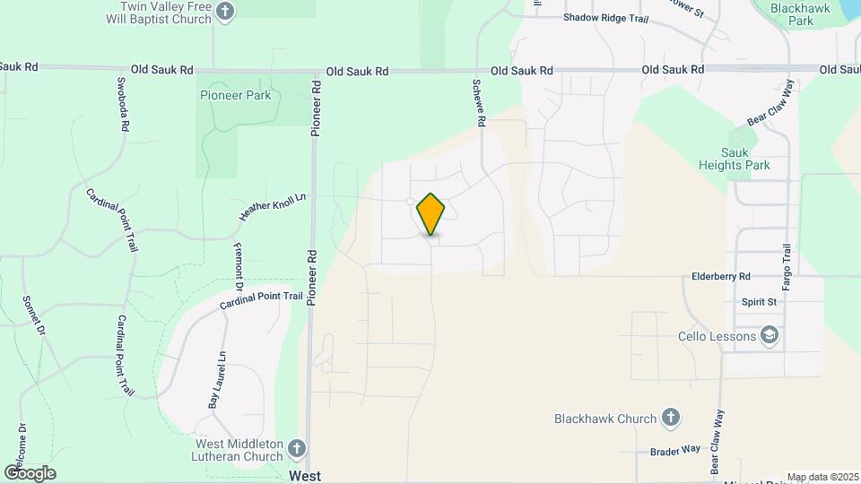 415 Tawny Elm Pkwy Map and Location Details