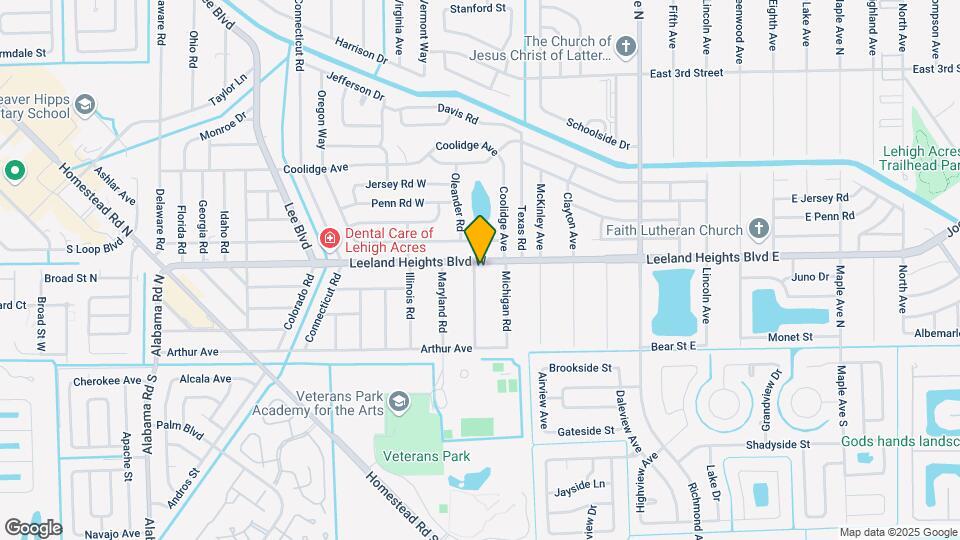 106 Leeland Heights Blvd W Mapa y Detalles de la Ubicación