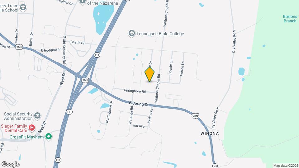 609 Rockwell Dr Map and Location Details