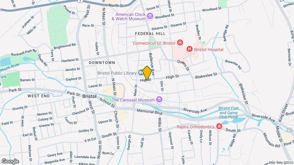 36 High St Mapa y Detalles de la Ubicación