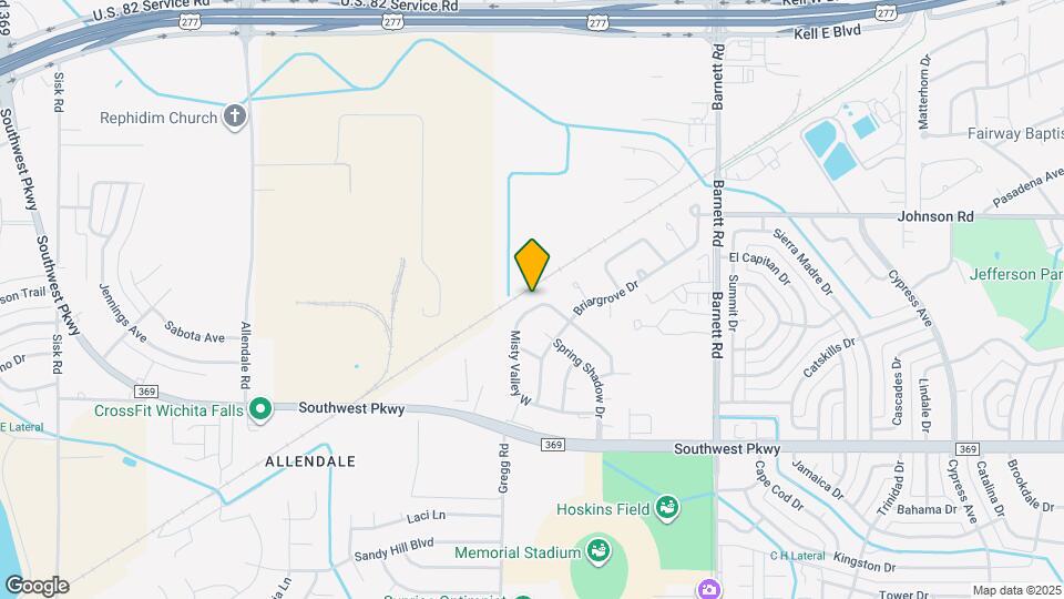 4512 Misty Valley W Map and Location Details