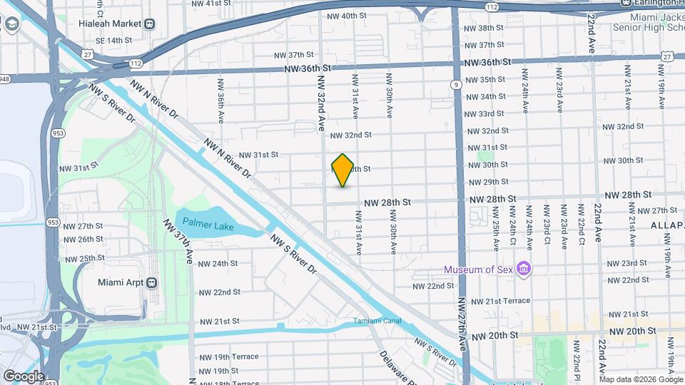 3146 NW 29th St Map and Location Details