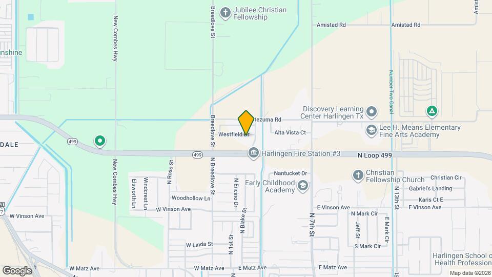 20468 Westfield Dr Map and Location Details