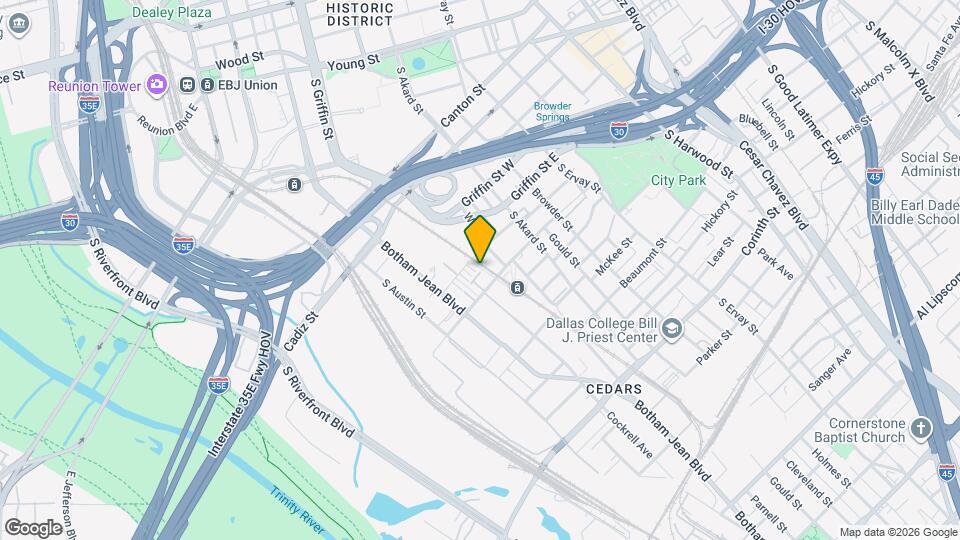 1390 Arch Pl Map and Location Details