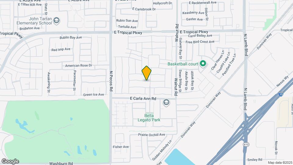 3709 Corte Bella Hills Ave Map and Location Details