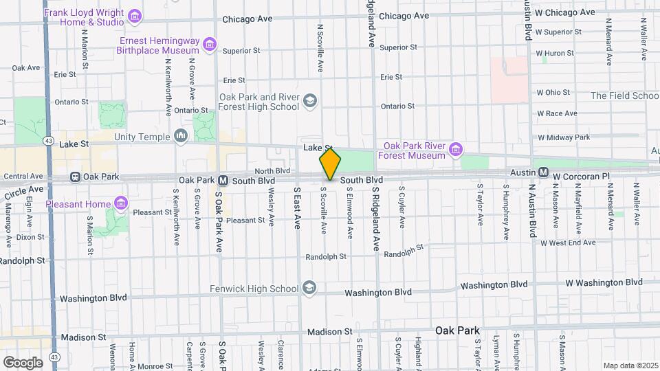 459 South Blvd Mapa y Detalles de la Ubicación