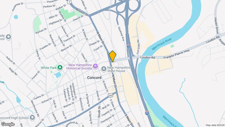 152 N Main St Map and Location Details