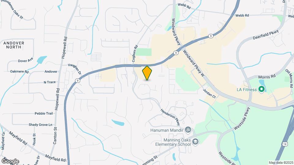 5111 N Somerset Ln Map and Location Details