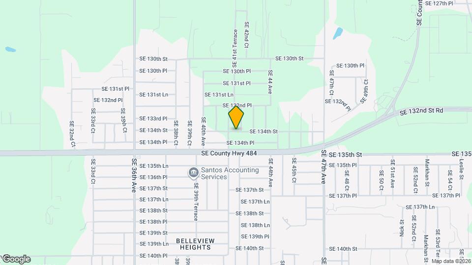 4174 SE 134th St Map and Location Details