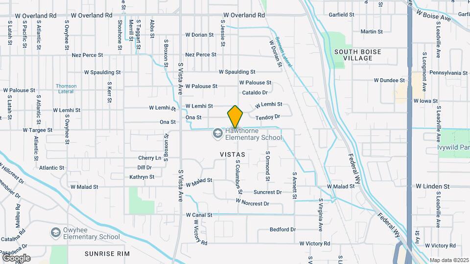 2213 W Targee St Mapa y Detalles de la Ubicación