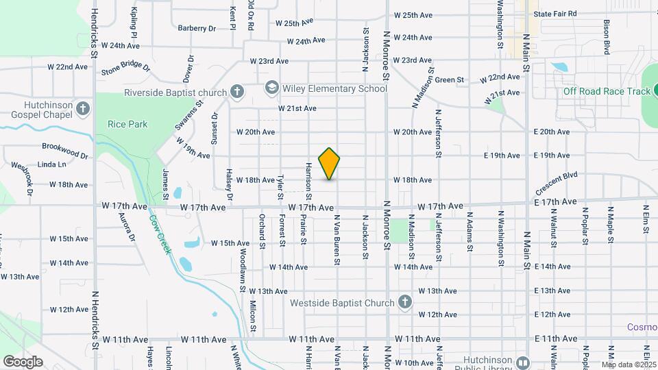 705 W 18th Ave Map and Location Details