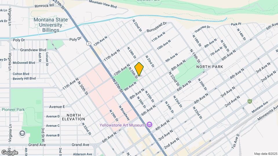 903 N 25th St Mapa y Detalles de la Ubicación