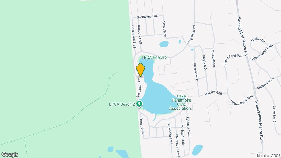 187 Lakeside Trail Map and Location Details