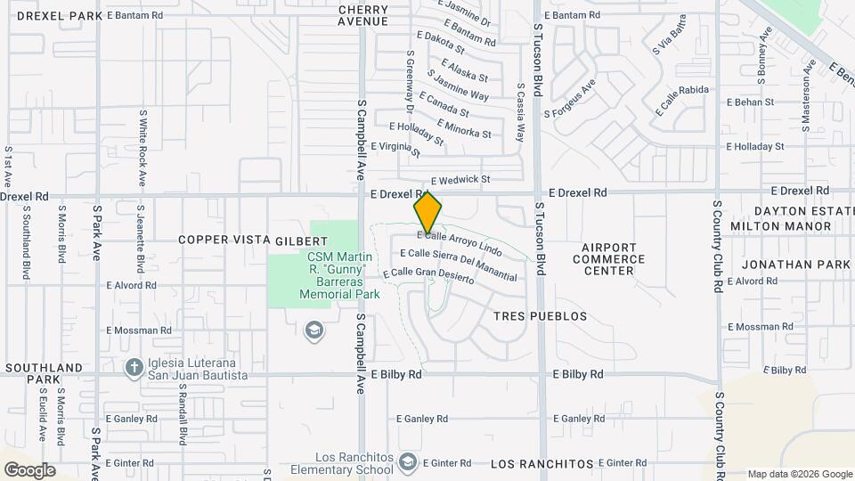 2122 E Calle Arroyo Lindo Map and Location Details