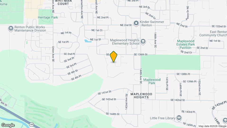 317 Field Pl SE Map and Location Details