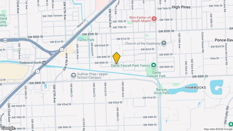 6111 SW 86th St Map and Location Details