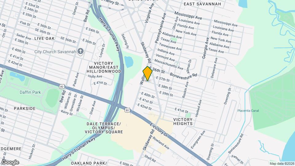 2019 E 38th St Map and Location Details