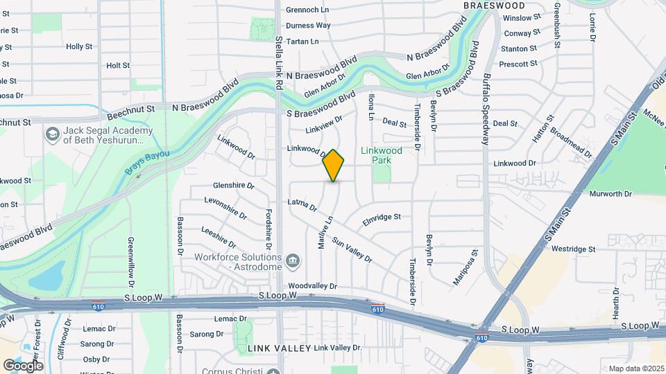 3725 Murworth Dr Map and Location Details