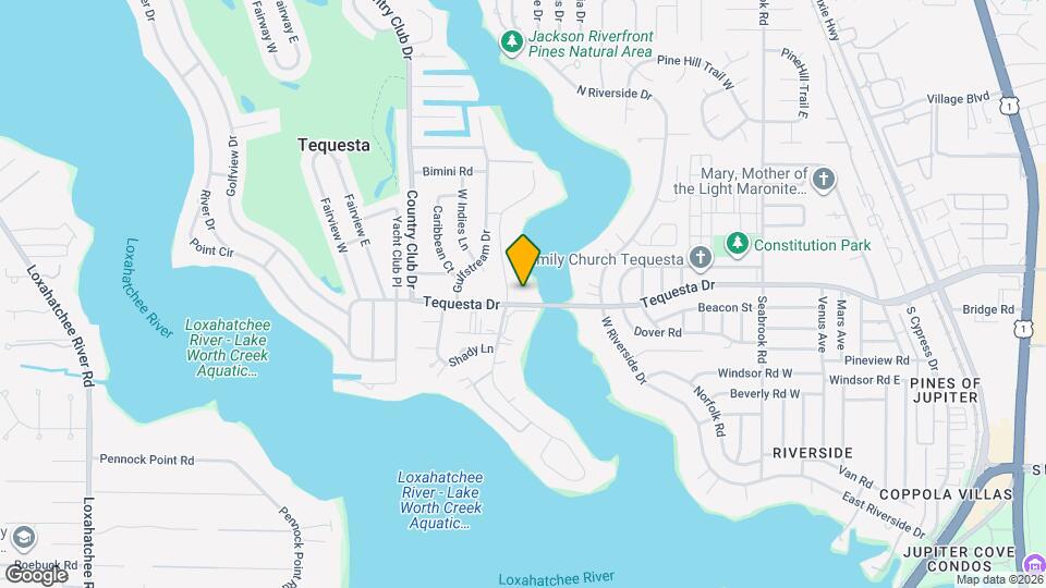 475 Tequesta Dr Map and Location Details