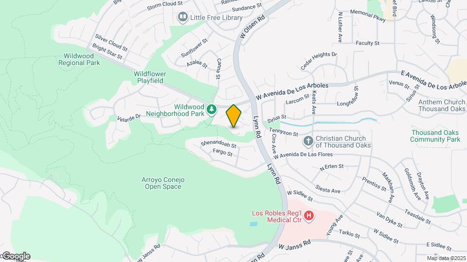 535 Serento Cir Mapa y Detalles de la Ubicación