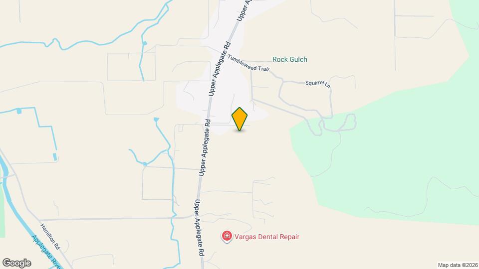 981 Upper Applegate Rd Map and Location Details