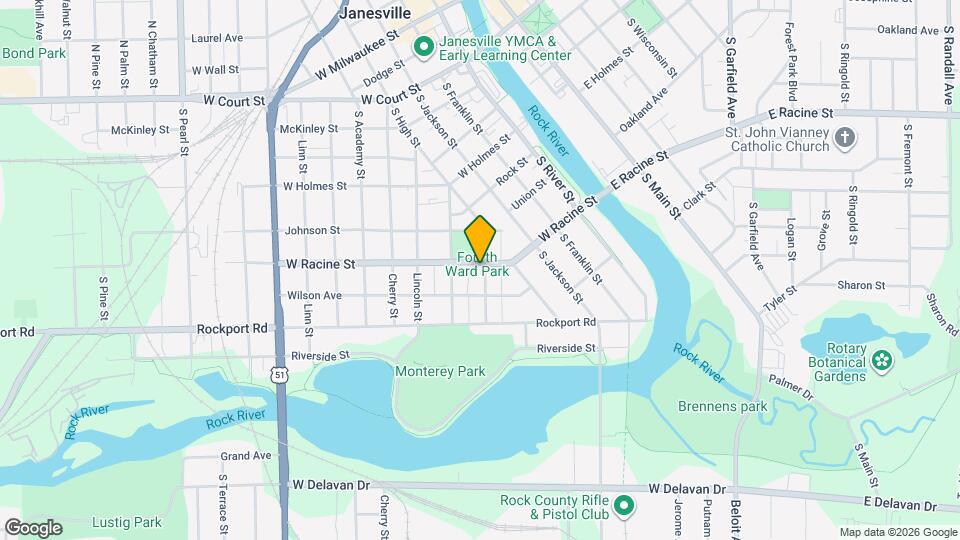 403 W Racine St Map and Location Details