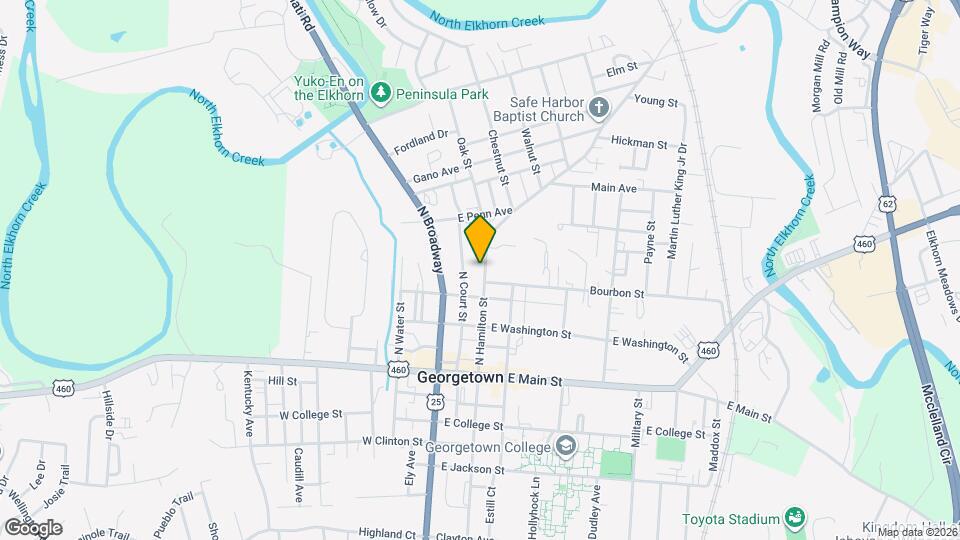 311 N Hamilton St Map and Location Details