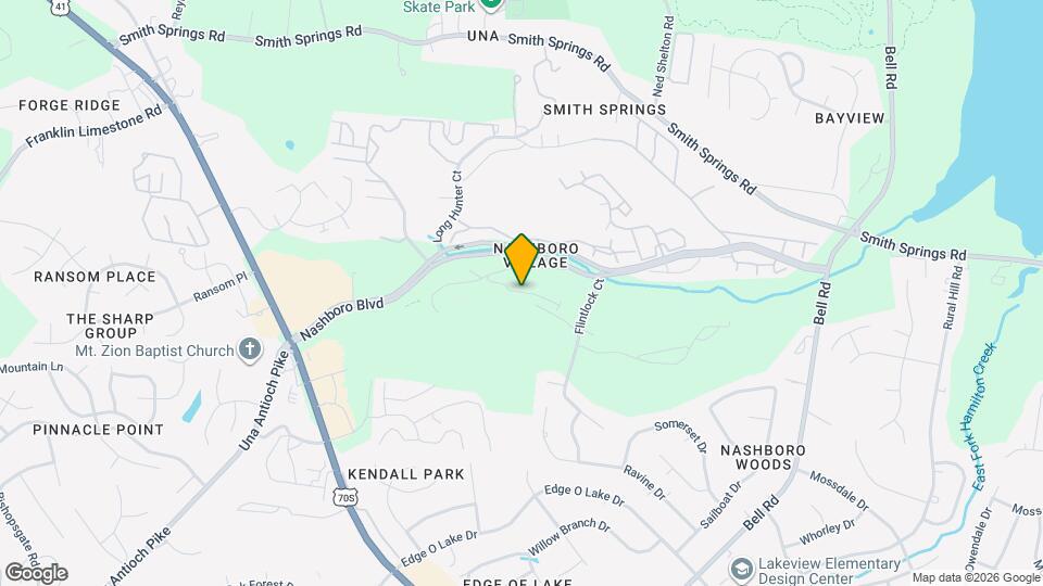 1327 Nashboro Blvd Mapa y Detalles de la Ubicación