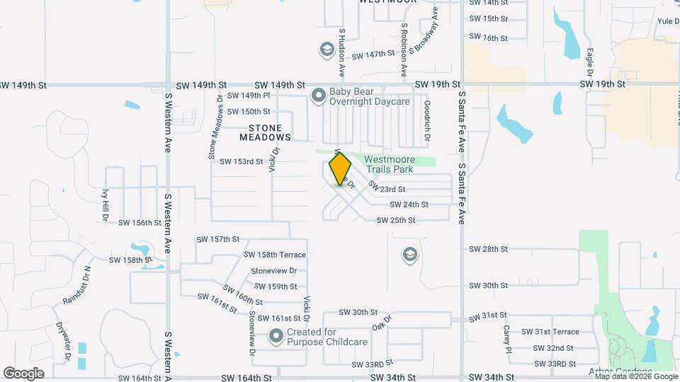 2514 Lakecrest Dr Map and Location Details