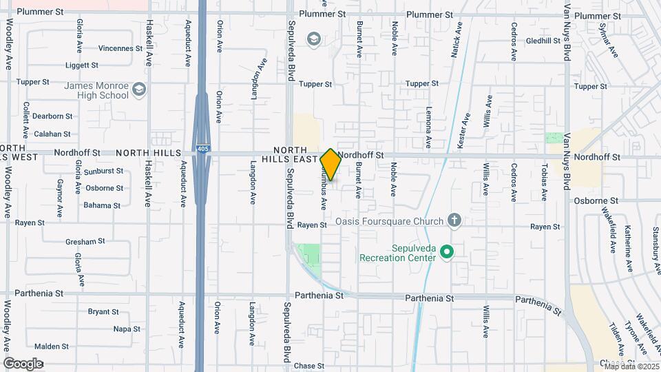 15249 Broadmoor St Map and Location Details
