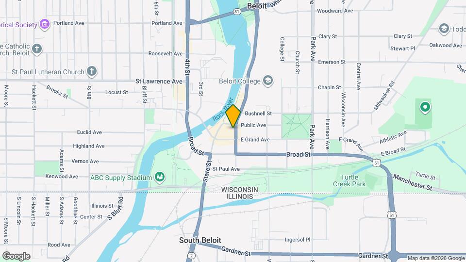 414 Pleasant St Mapa y Detalles de la Ubicación