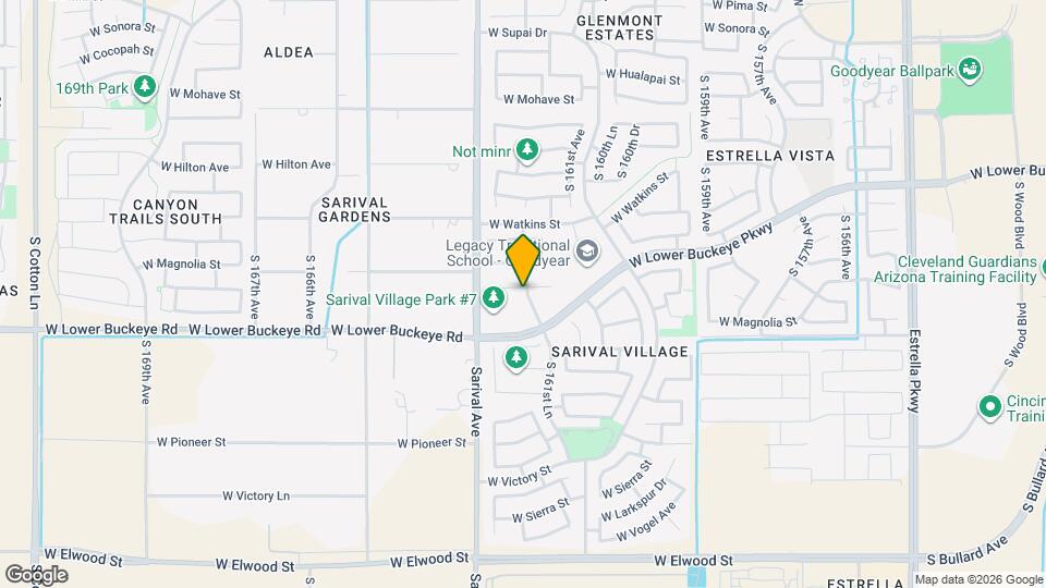 16179 W Magnolia St Map and Location Details