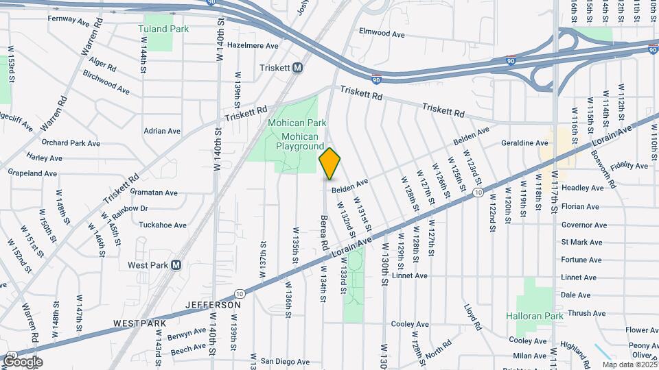 3371 Berea Rd Map and Location Details