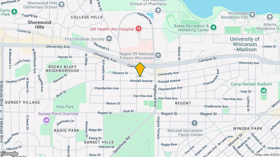 2546-2548 Kendall Avenue Mapa y Detalles de la Ubicación