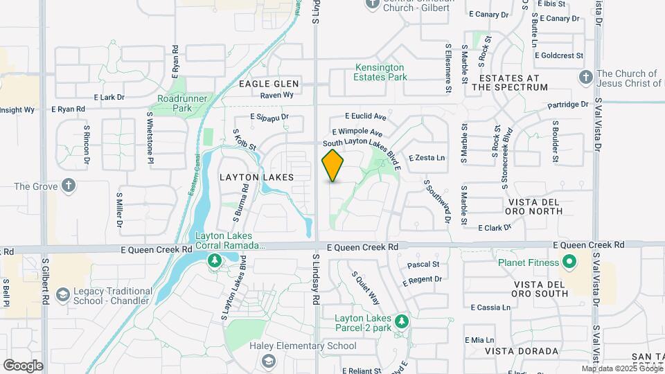 845 E Doral Ct Map and Location Details