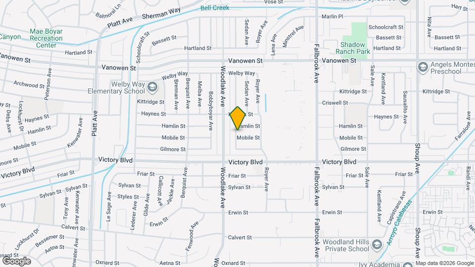 6508 Dannyboyar Ave Map and Location Details