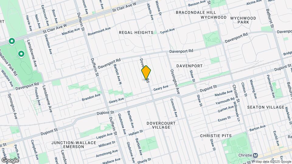 1124-1126 Dovercourt Rd Map and Location Details