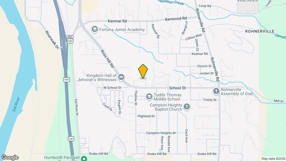 2600 Boone St, Unit 2608 Map and Location Details