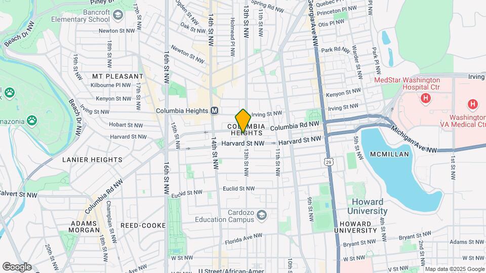 2914 13th St NW Map and Location Details