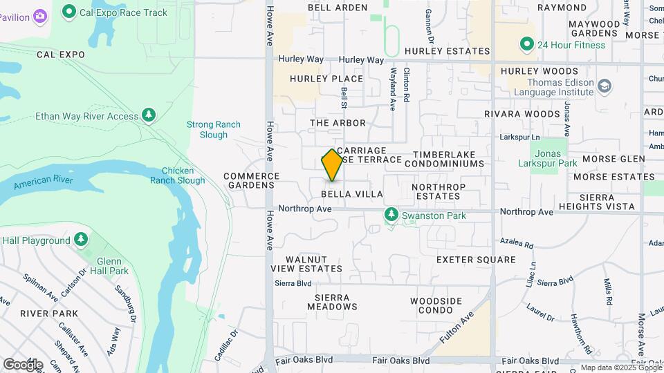 2212 Roselake Ave Map and Location Details