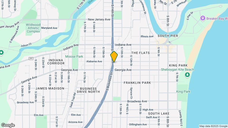 1331 Alabama Ave Map and Location Details