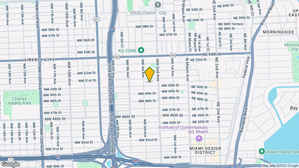 261 NW 50th St Mapa y Detalles de la Ubicación