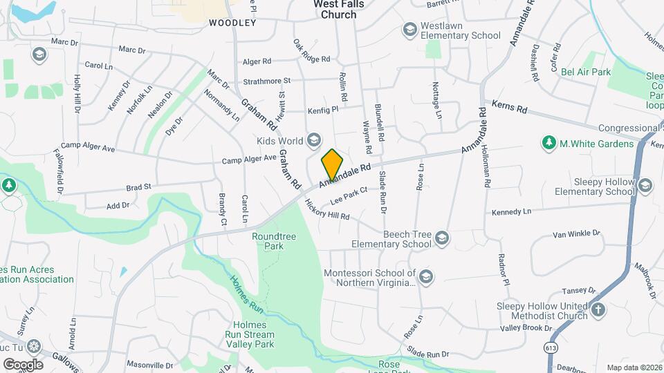 3287 Annandale Rd Map and Location Details