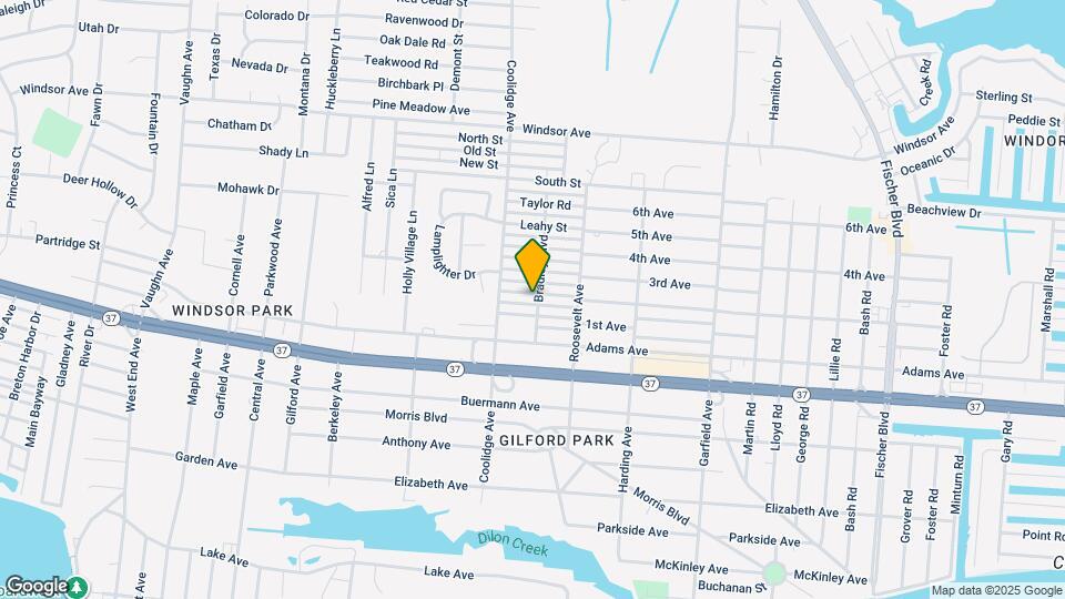 526 Bradley Blvd Map and Location Details