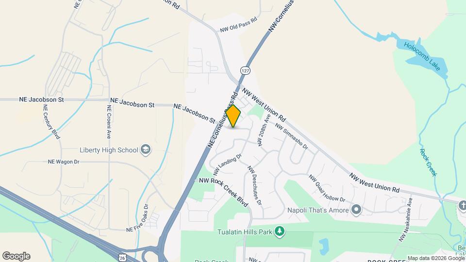 21114 NW Galice Ln Map and Location Details