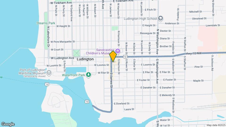 127 South James Street, Unit #1 Map and Location Details