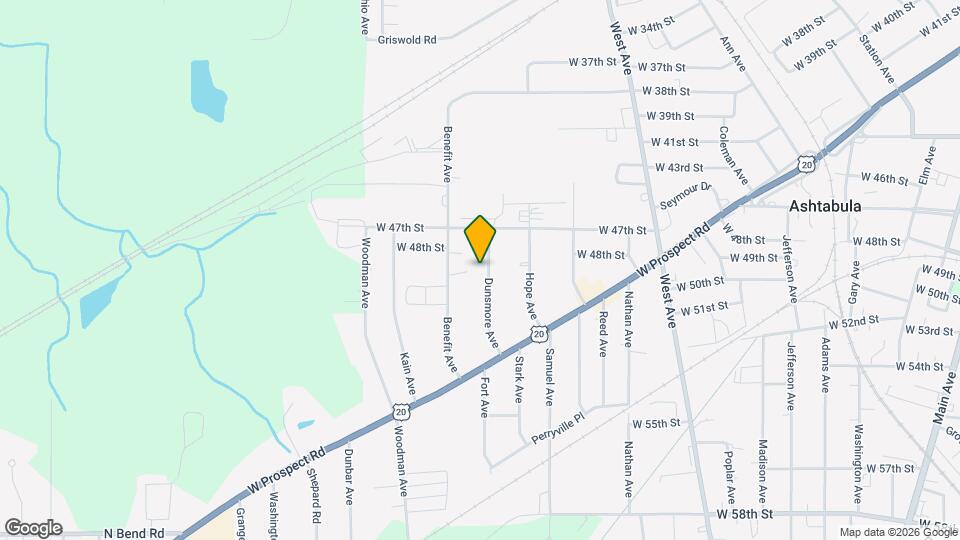 4823 Dunsmore Ave Map and Location Details