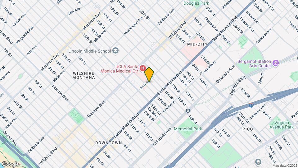 1307 15th St Map and Location Details